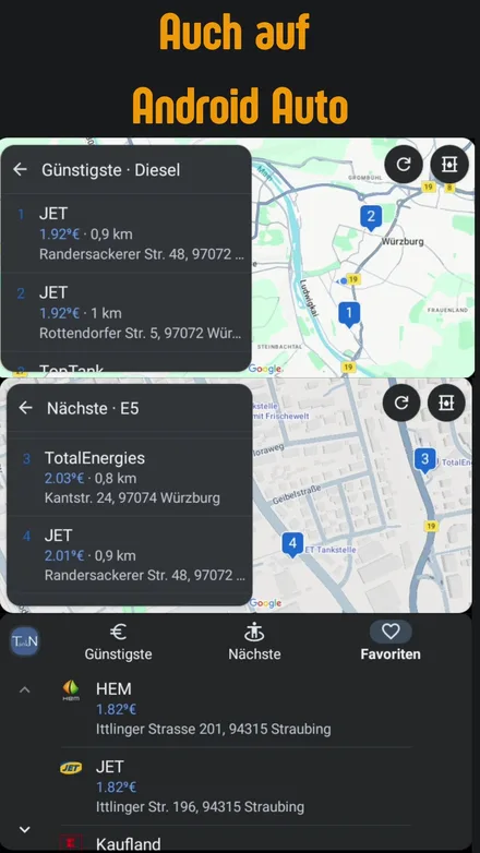 Auch auf Android Auto